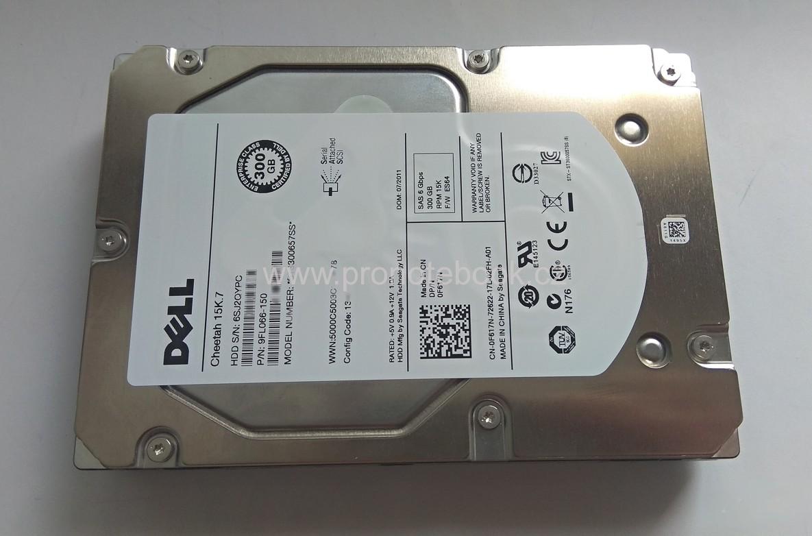 Dell (Seagate) 0F617N 300GB SAS 15K 6GBPS 3.5" drive ST3300657SS 9FL066-150.