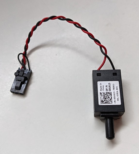 Dell OptiPlex 3010 SFF Intrusion Switch Assembly 00U615 SKLADEM