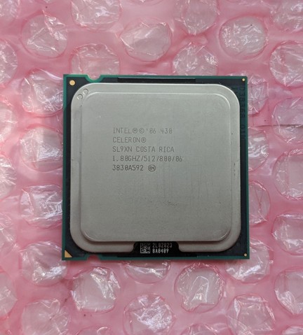 Intel Celeron 430 512KB Cache, 1.80 GHz, LGA775, SL9XN, HH80557RG033512, BX80557430, BXC80557430, TDP 35W SKLADEM