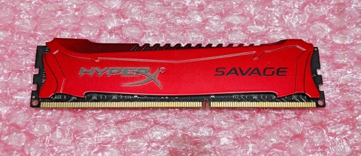 Kingston HyperX Savage 8GB DDR3 2133MHz HX321C11SR/8 UDIMM PC3-17000 Non-ECC 2Rx8 1.6V CL11 SKLADEM