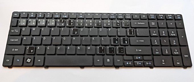 Acer eMachines E640 Keyboard CZ polepky 904HV07S1D SKLADEM