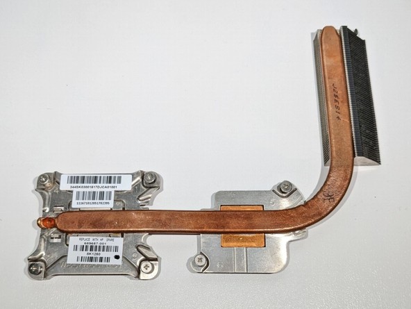 HP ProBook 4740s Heatsink 689657-001, 8K1250, 344SK03001517DJCA01001 SKLADEM.