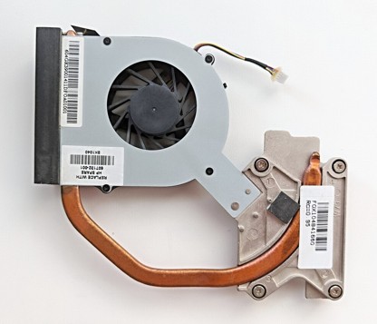HP ProBook 4520s CPU Fan MF60120V1-Q020-S9A Heatsink 604GK39001 607132-001 SKLADEM