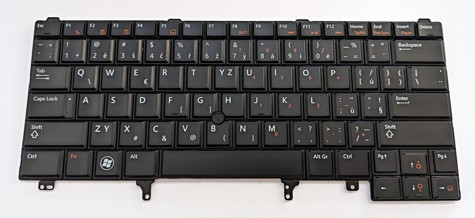 Originál klávesnice Dell Latitude E6320, trackpoint ANO, podsvícená, CZ, V118925AS1, PK130FN2B10, 550115A00-203-G  SKLADEM