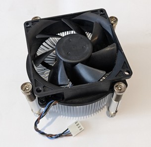 HP EliteDesk 800 G2 CPU heatsink +  fan 810285-001, 804057 12V, 4-PIN 4-WIRE SKLADEM