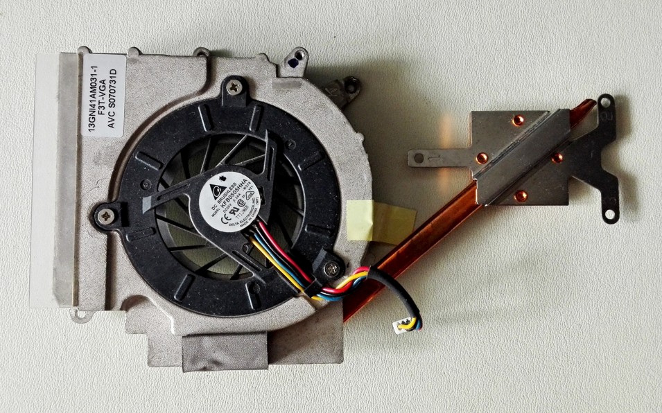 Asus F3K VGA HEATSINK + FAN 13GNI41AM031-1