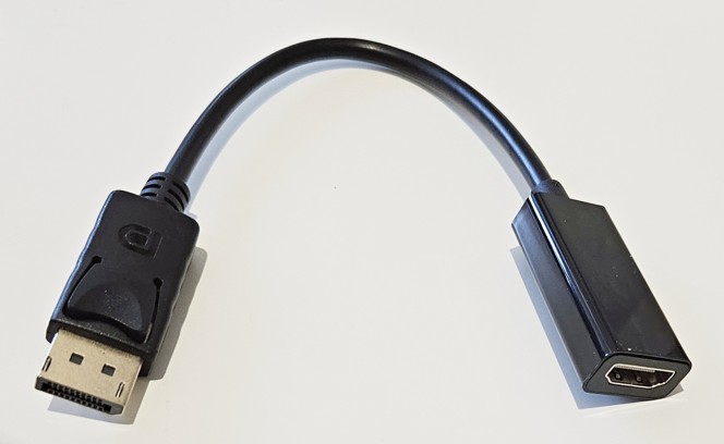DisplayPort DP to HDMI 1080P with audio 5.1 i 7.1 SKLADEM
