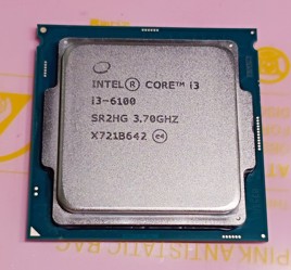 Intel Core i3-6100 Processor SR2HG, 3MB, LGA1151, 3.70 GHz CM8066201927202 SKLADEM