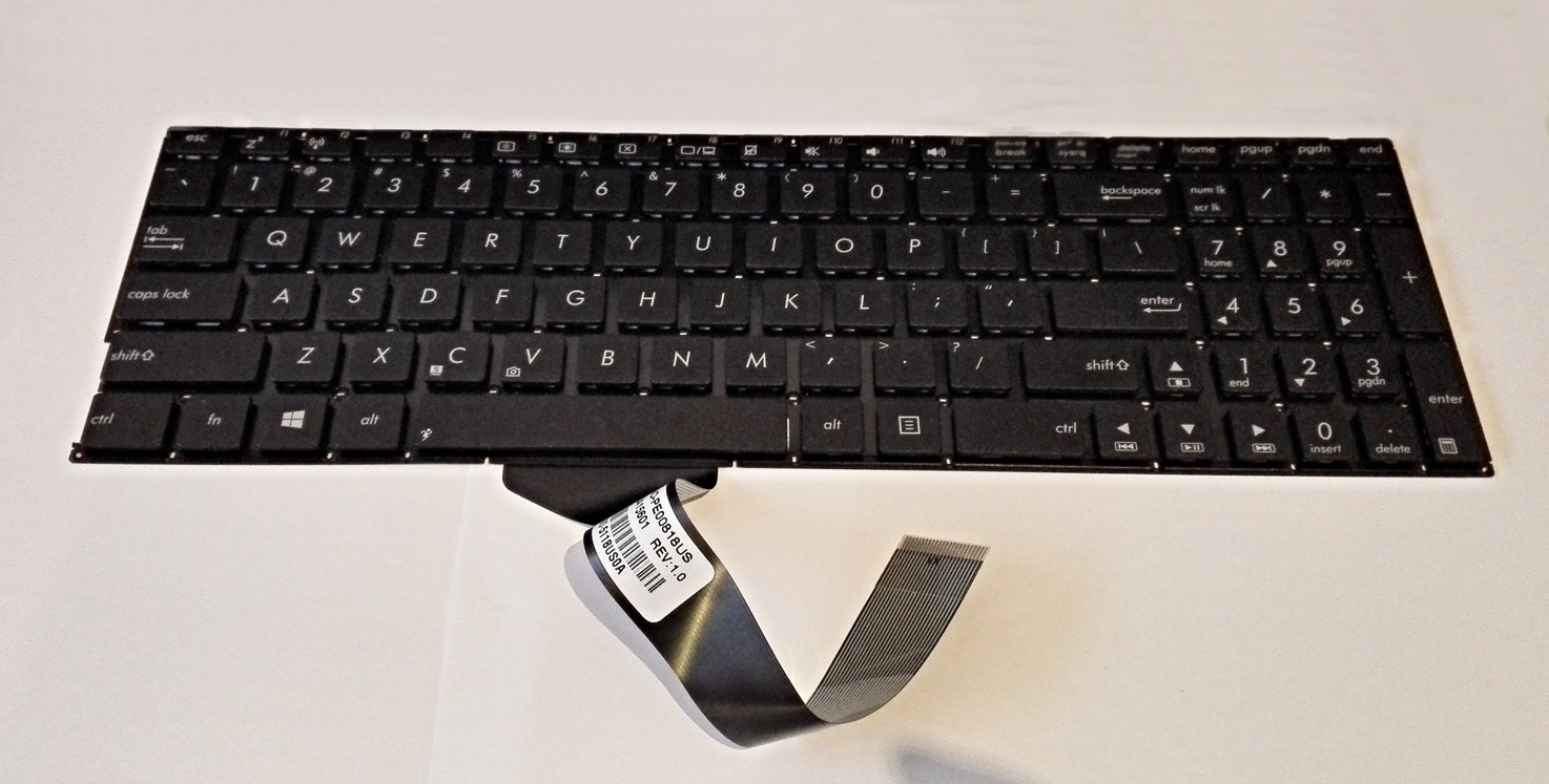 Jednotlivé klávesy z KB-0KN0-5118U ASUS X550, X550C, X550CA, X550CC, X550CL, X550VC, X551  