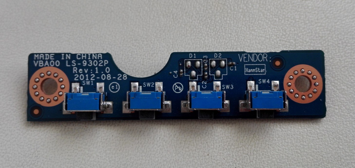 Lenovo IdeaCentre C540 Button Board LS-9302P