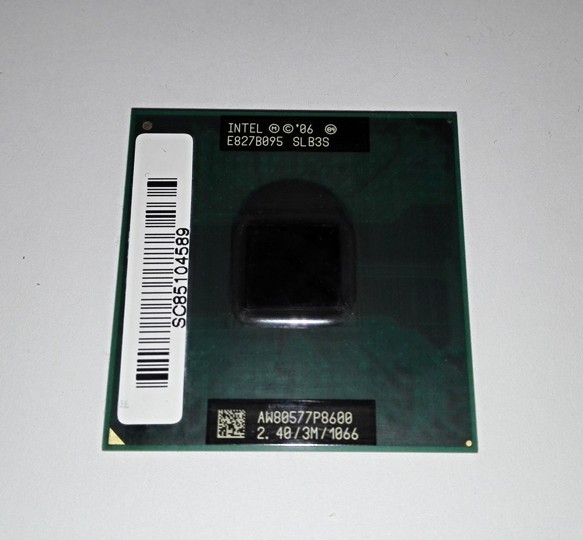 Intel Core 2 Duo P8600, SBL3S, AW80577P8600,2.4GHz, 3MB cache SKLADEM