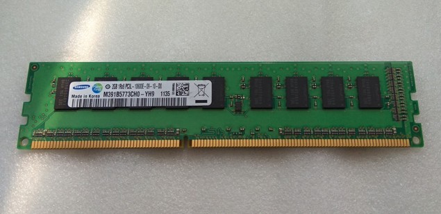 Samsung M391B5773CH0-YH9 2GB 1RX8 ECC Pc3l-10600e Ddr3 