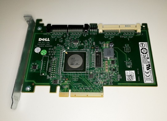 Dell raid controller (PERC) SAS 6/iR PCIe x8 U558P 0U558P CN-0U558P