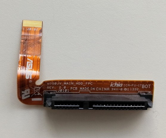 Asus N750JV_MAIN_HDD_FPC HDD connector
