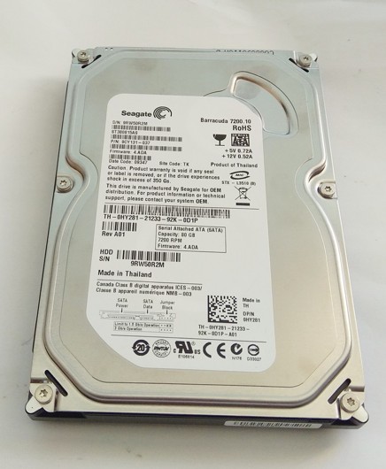 Seagate Barracuda SATA 80GB, 8MB, ST380815AS, 9CY131-037