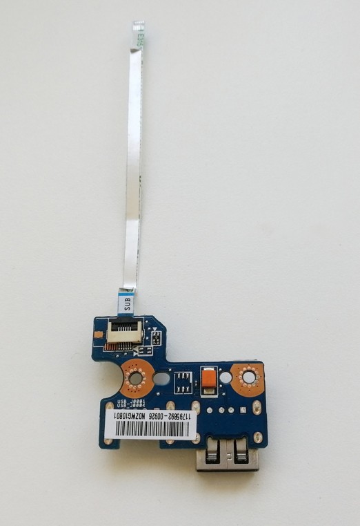 Toshiba Satellite L850 USB board, N0ZWG10B01 + cable