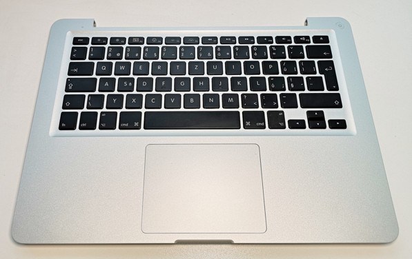 Apple MacBook Pro A1278 touch pad palmrest CZ keyboard silver 613-8419-02 SKLADEM