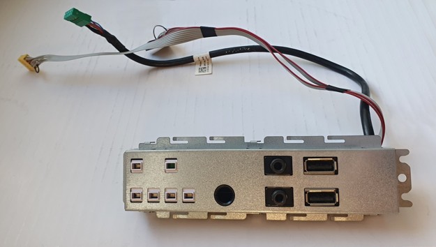 Dell Optiplex 390, 3010 09F4N6 (SFF) Front Audio / USB / LED IO Panel SKLADEM