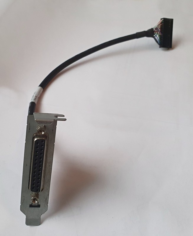 HP parallel port adapter 611900-001 form low profile bracket 25pin SKLADEM