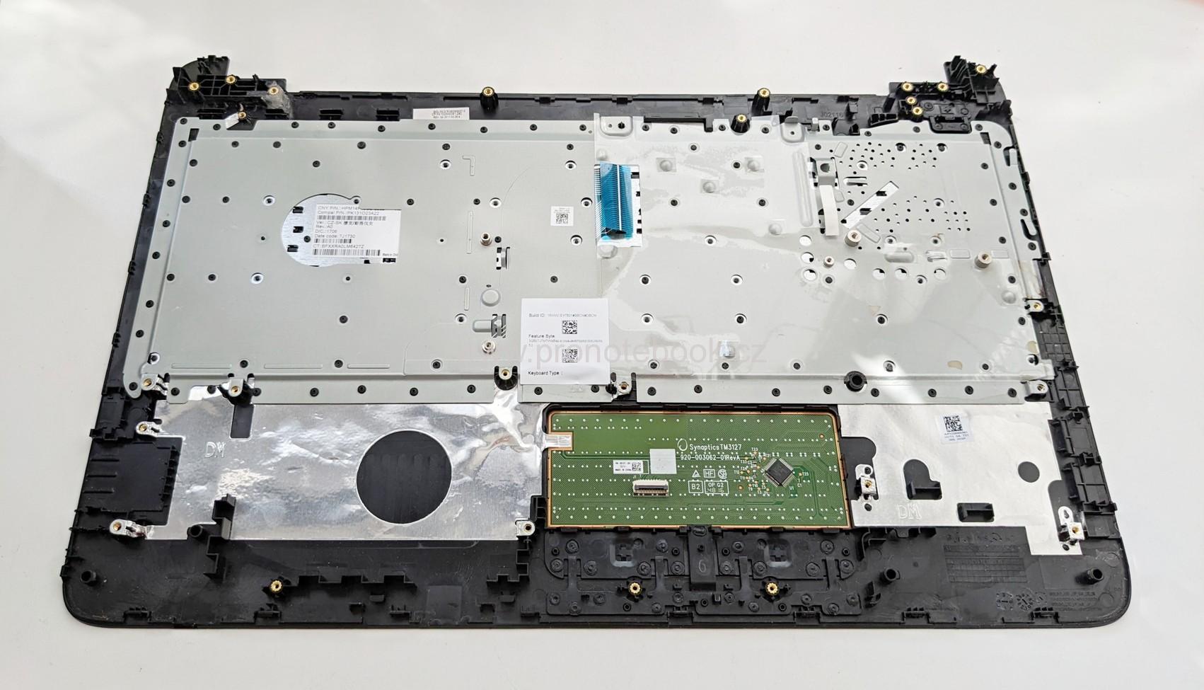 HP 250 G5 Palmrest AM1EM000310, FA1O2000361-2, AP1O2000361, Keyboard CZ-SK PK131O23A22 Rev.:a0, Touchpad TM-03127-001 TC711, 920-003062-01 RevA