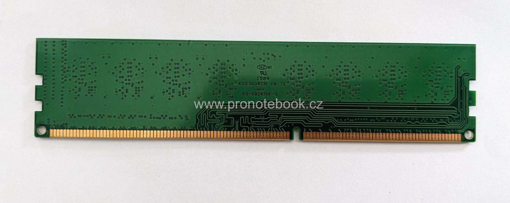 INTEGRAL 2GB 240Pin DIMM DDR3 IN3T2GNABKX, 1.5V, 1Rx8, non-ECC, CL11, PC3-12800, 1600MHz SKLADEM