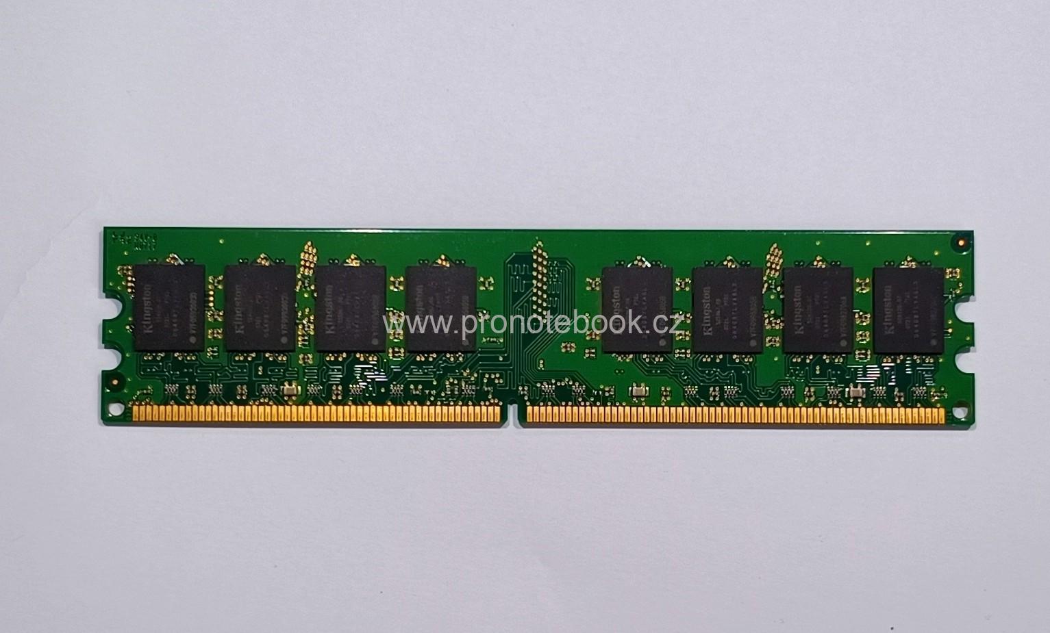 Kingston 1GB 240Pin DIMM DDR2 KVR667D2N5K2/2G, 1.8V, 2Rx8, Unbuffered, Non-ECC, CL5, PC2-5300, 667MHz SKLADEM