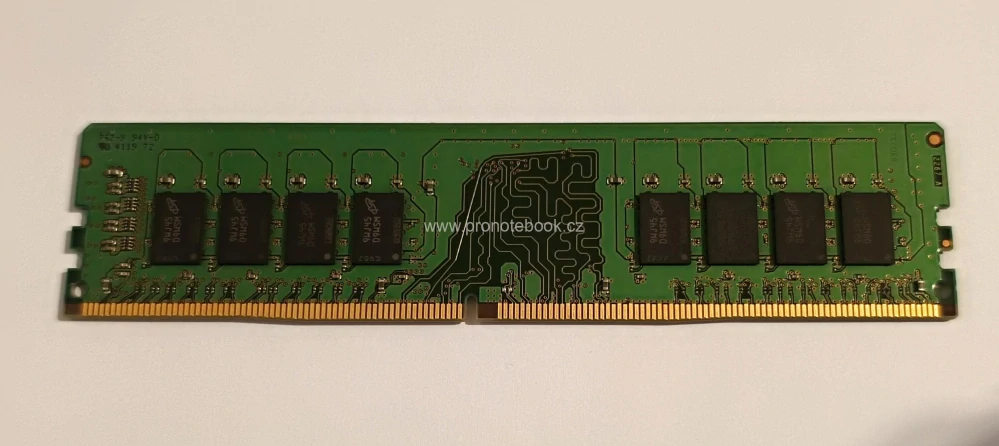 Micron 16GB DDR4 2666MHz MTA16ATF2G64AZ-2G6J1 DIMM PC4-21300V Non-ECC 2Rx16 1.2V CL19 SKLADEM