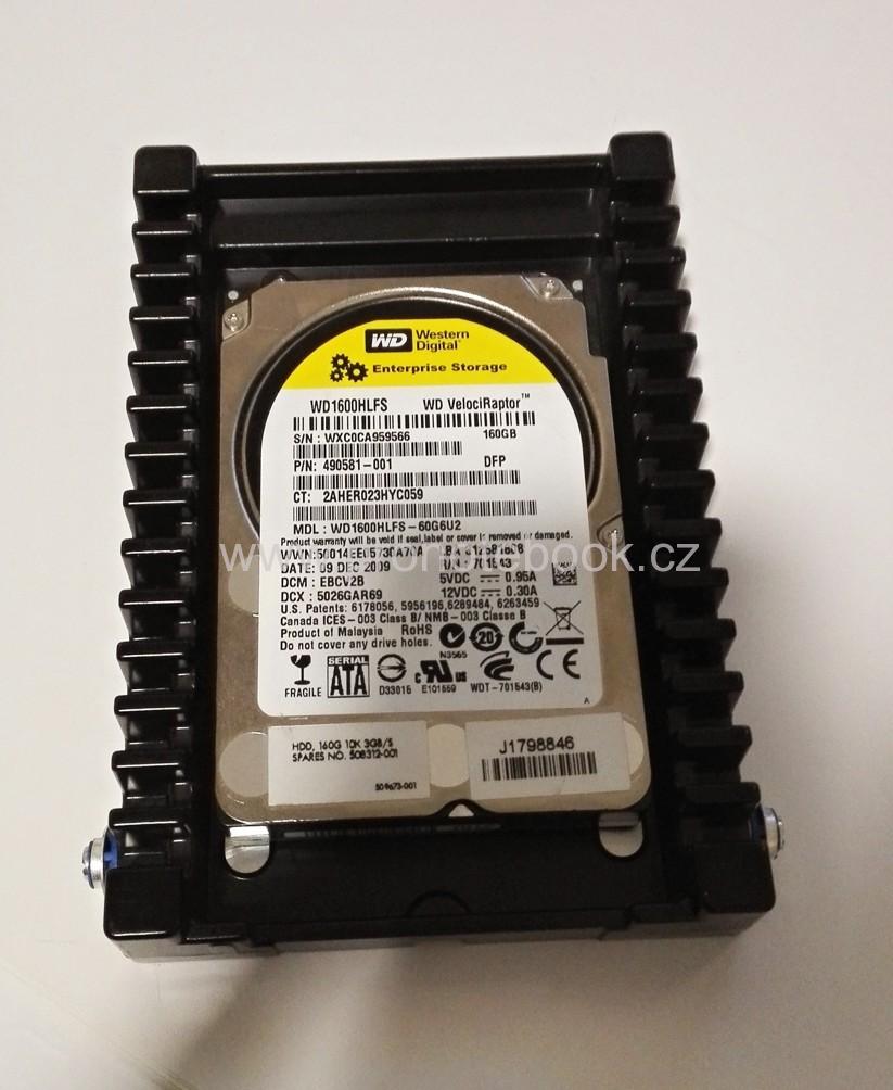 WD VelociRaptor 160GB, 10000RPM, WD1600HLFS, SATA