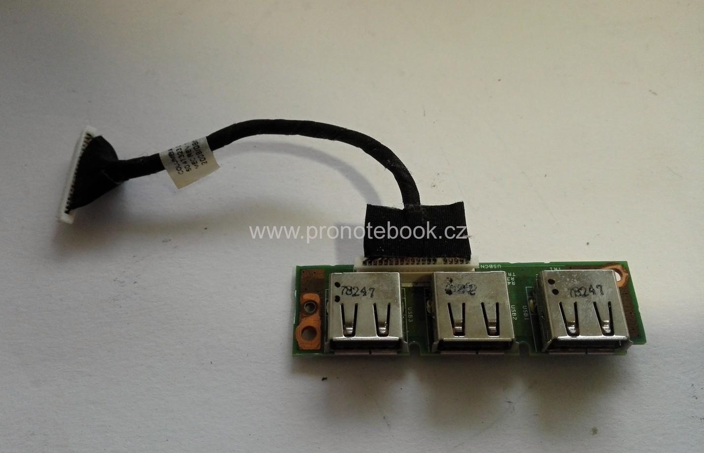 Acer USB board with cable 48.4T302.011 50.4T32.001, Extensa, TravelMate 