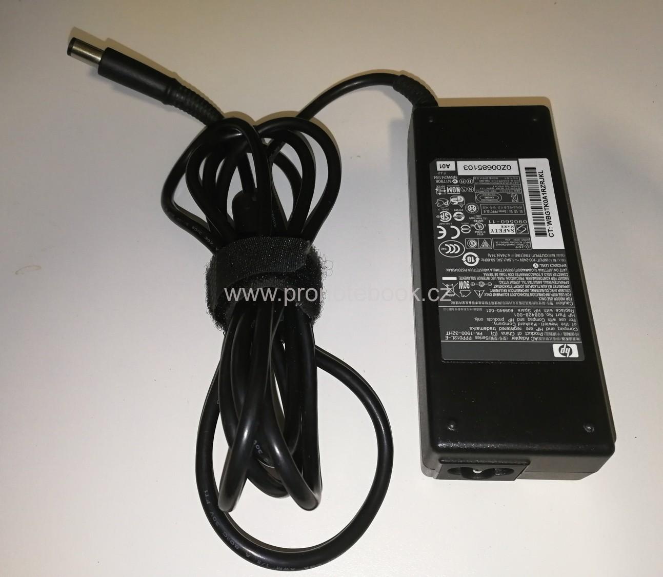HP Compaq 90W AC adapter PPP012L-E, PA-1900-32HT charger 19V 4.74A