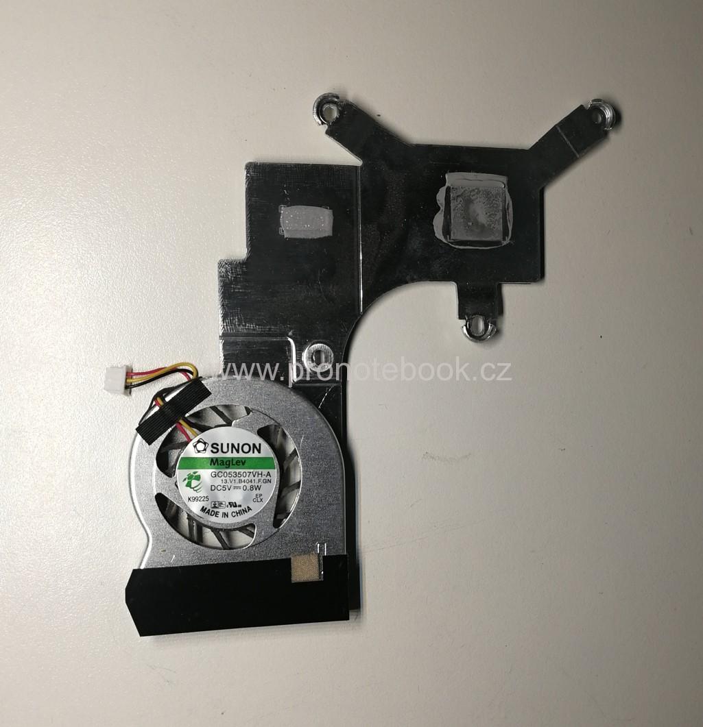 Acer Aspire One D250 (KAV60)  fan + heatsink AT084001SS0, GC053507VH-A