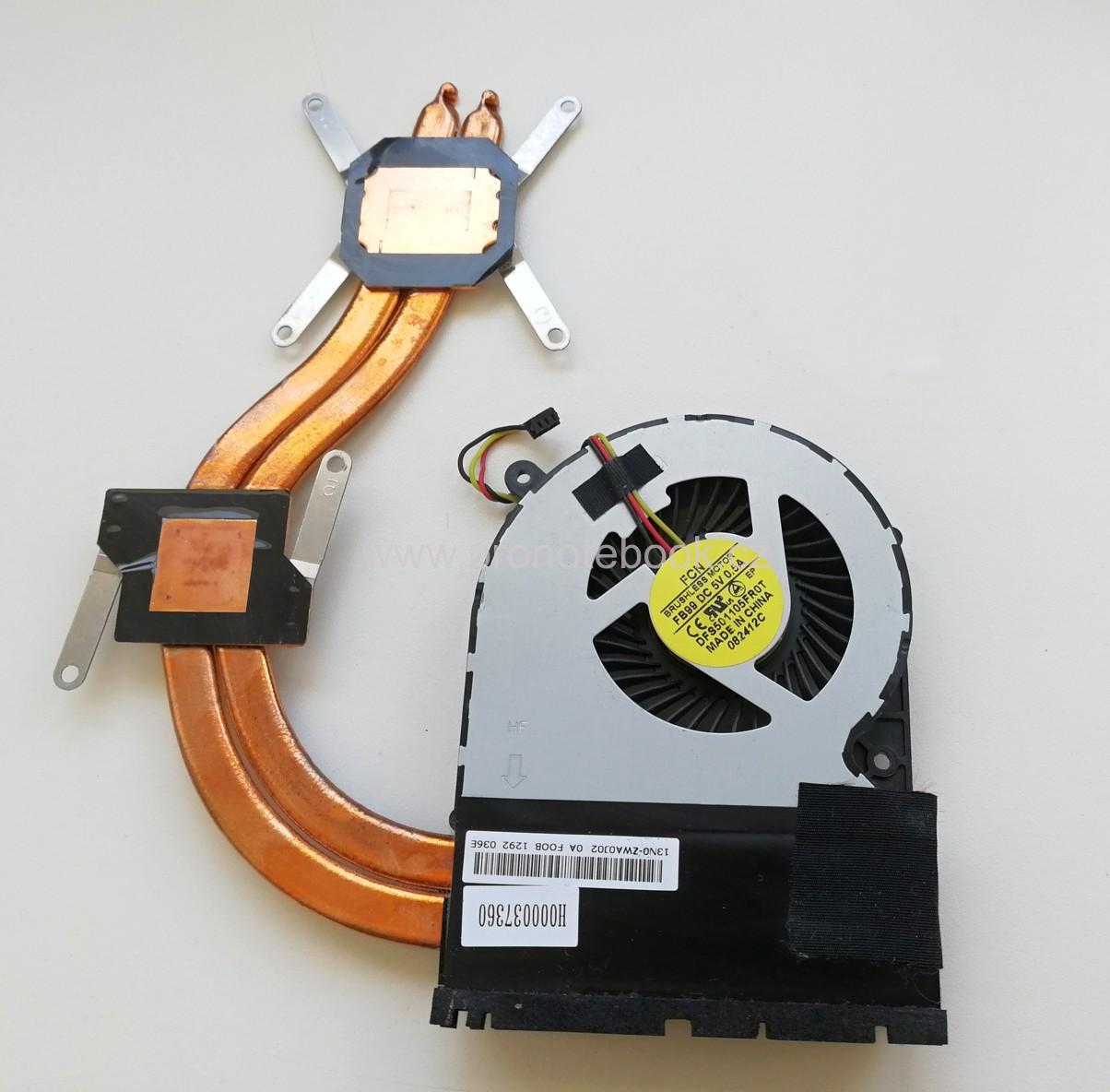 Toshiba L850 fan + heatsink H000037360, DFS501105FR0T