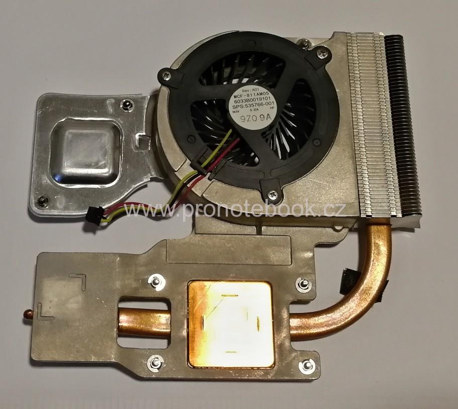 HP ProBook 4510s CPU fan heatsink 535767-001 6043B0063401  MCF-811AM05 SKLADEM