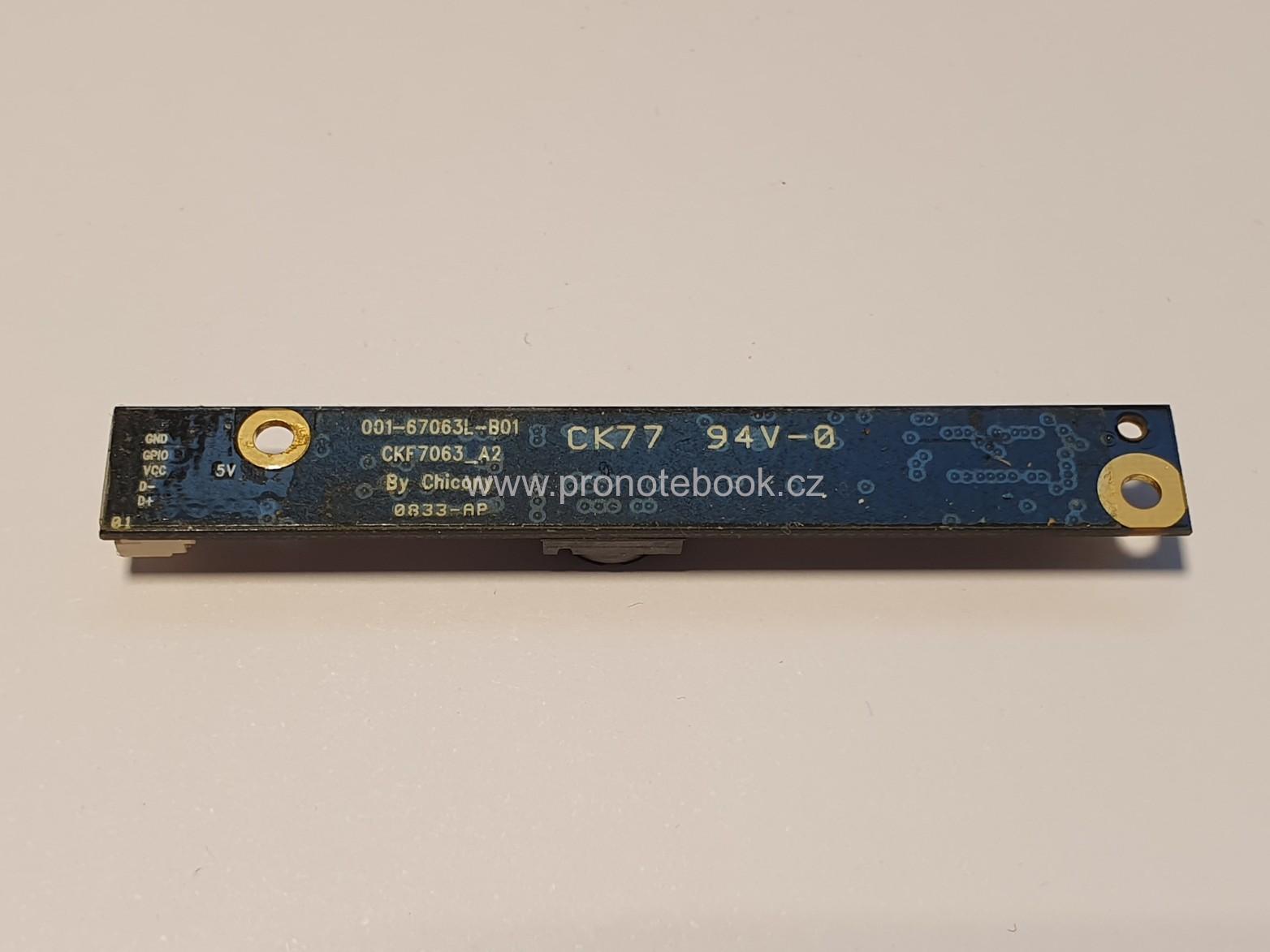 HP Compaq 6830s webcam 001-67063L-B01 SKLADEM