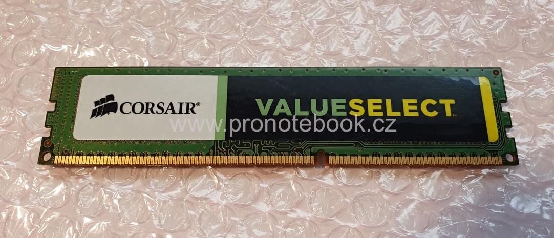 Corsair 2GB VS2GB1333D3 240Pin DIMM DDR3, 1.5V, 1Rx8, non-ECC, CL9, PC3-10600, 1333MHz SKLADEM