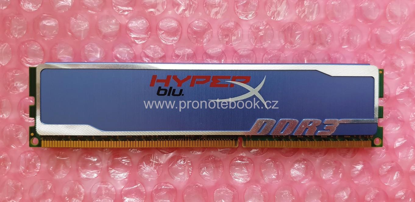 Kingston HyperX Blu 2GB KHX1600C9AD3B1/2GB 240Pin DIMM DDR3, 1.65V, 1Rx8, non-ECC, CL9, PC3-12800, 1600MHz SKLADEM