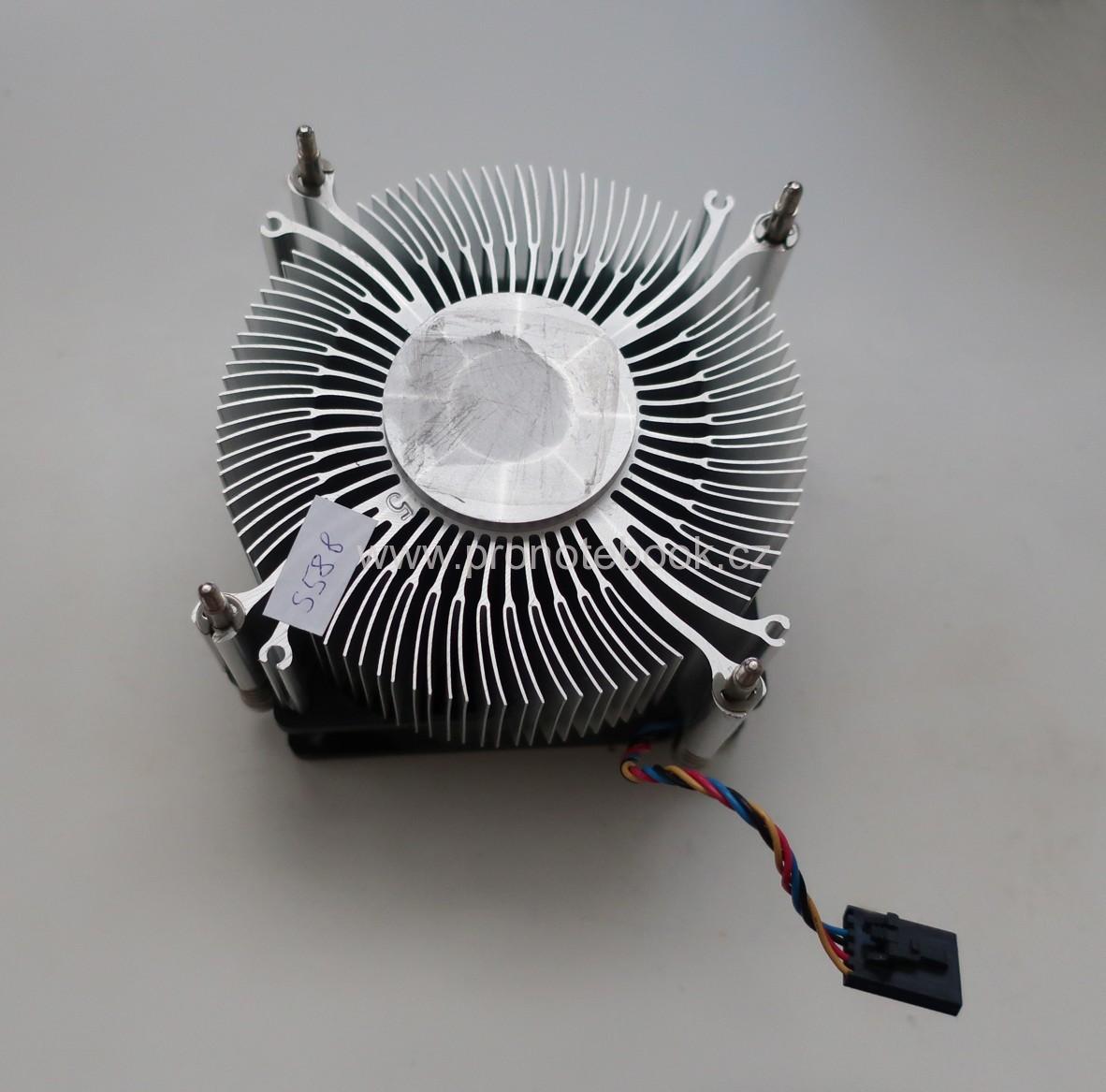 OptiPlex 7010 heatsink 089R8J +  fan DELTA QUR0812SH 89R8J-A01, 09FCCP, 12V, 0,5A SKLADEM