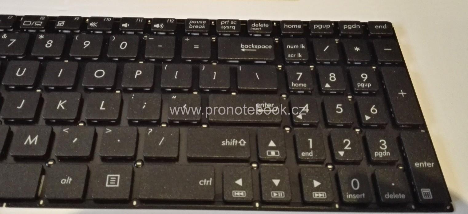 Jednotlivé klávesy z KB-0KN0-5118U ASUS X550, X550C, X550CA, X550CC, X550CL, X550VC, X551  