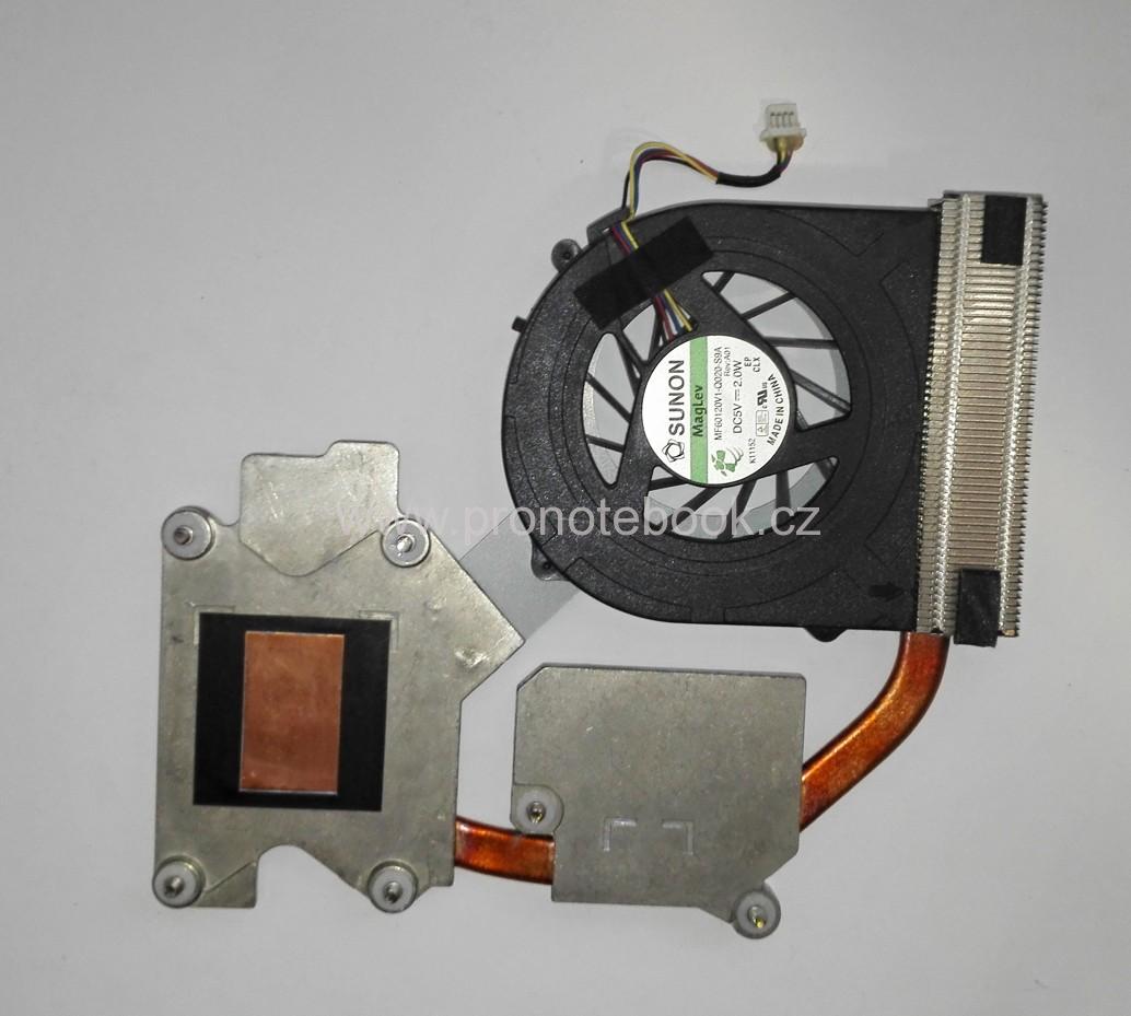 HP PROBOOK 4525s , 598677-001 598676-001 613291-001, CPU FAN + HS