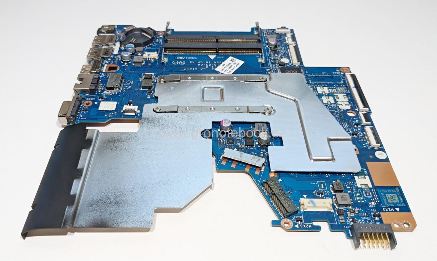 HP 250 G6 motherboard L24004-601, LA-G121P REV: 1.0, N4000, heatsink 924977-001 SKLADEM