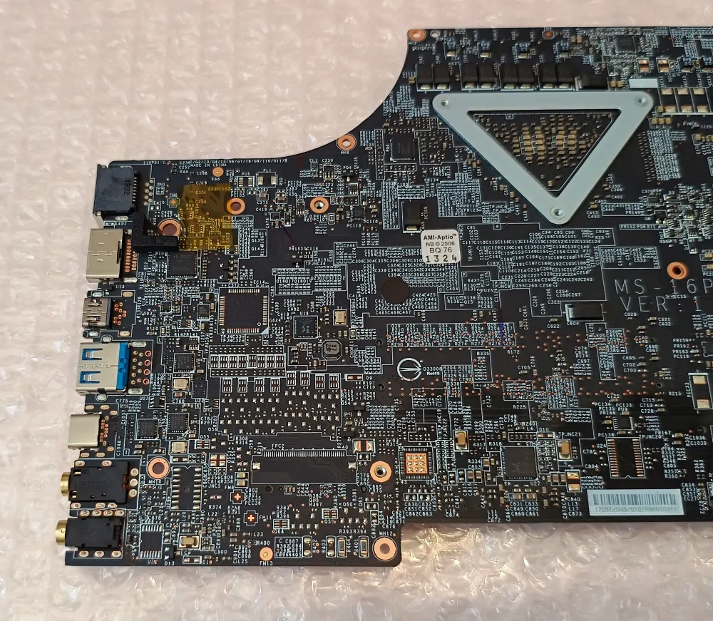 MSI Leopard GP73 8RE mainboard MS-16P51 VER: 1.0, intel i7-8750, 2xDDR4, NVIDIA GTX 1060 6GB SKLADEM